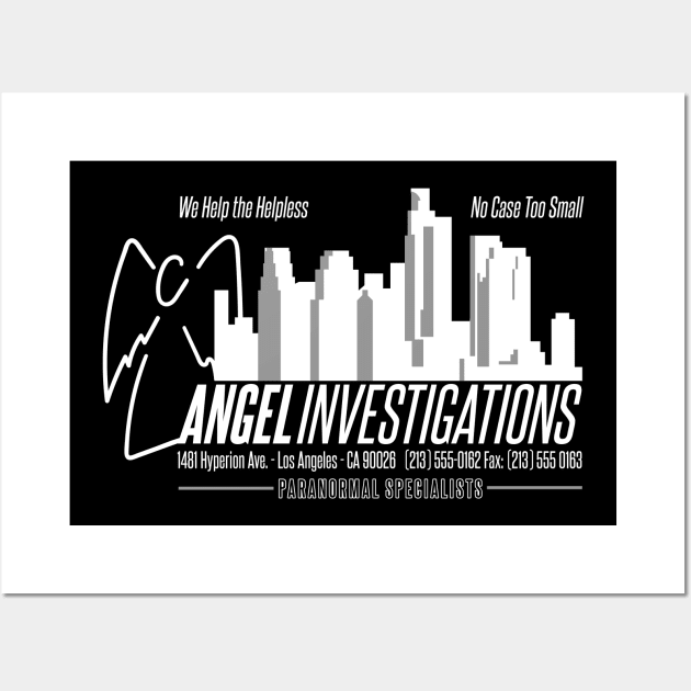 Angel Investigations Wall Art by Meta Cortex